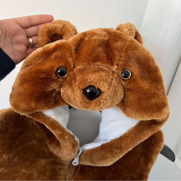 Kids Animal Vest Sleeveless Winter Hooded Girls | 8-12Y - Picture 2 of 12